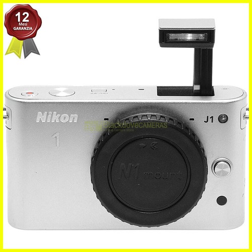 Nikon body silver - j1,